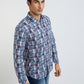 Men Slim Fit Medium Red Shirt