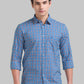 Parx Blue Casual Shirt 