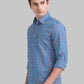 Parx Blue Casual Shirt 