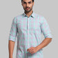 Parx Blue Casual Shirt