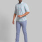 Parx Blue Casual Shirt