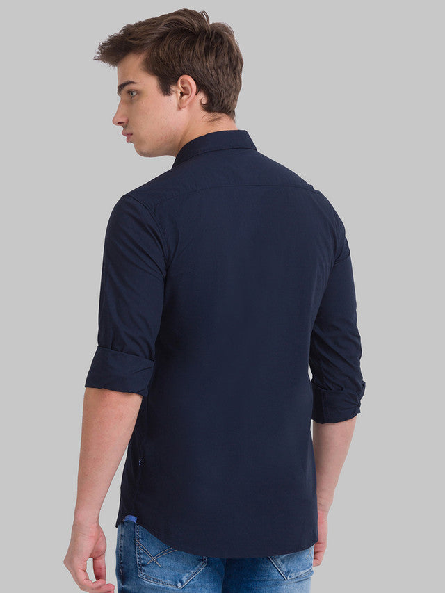 Parx Blue Casual Shirt 