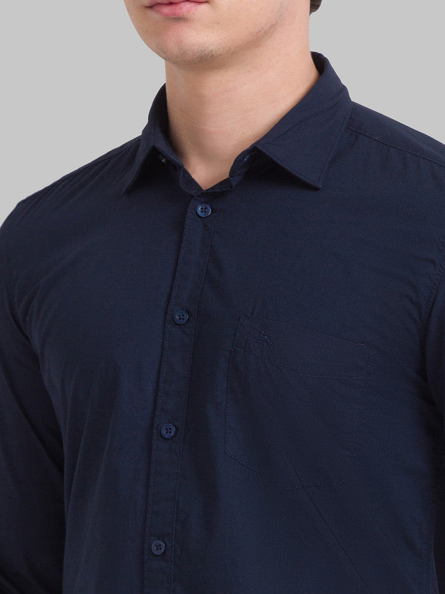 Parx Blue Casual Shirt 