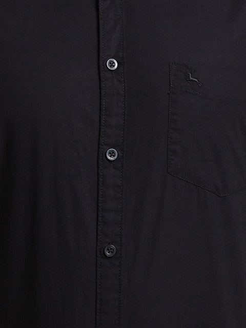 Parx Black Casual Shirt