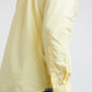 Men Yellow Slim Fit Solid Cotton Full Sleeve Shirts