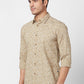 Parx Beige Casual Shirt 