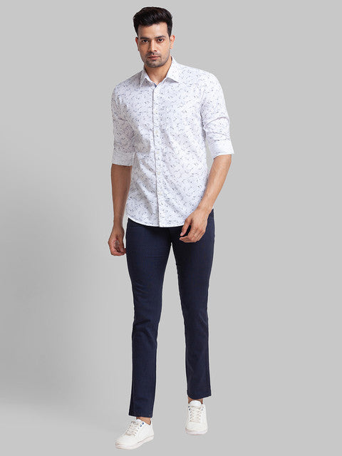 Parx White Casual Shirt