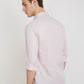 Parx Men Pink Printed Slim Fit Cotton Casual Shirt