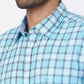 Parx Blue Casual Shirt