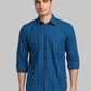 Parx Blue Casual Shirt 