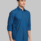 Parx Blue Casual Shirt 