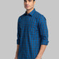 Parx Blue Casual Shirt 