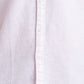 Parx Men Pink Solid Slim Fit Linen Blend Casual Shirt