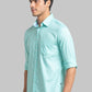 Parx Green Casual Shirt