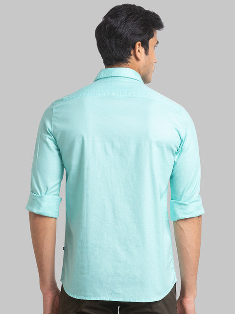 Parx Green Casual Shirt