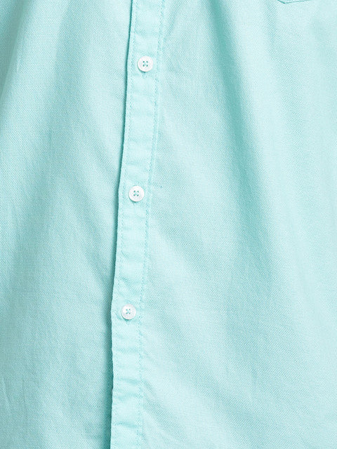 Parx Green Casual Shirt