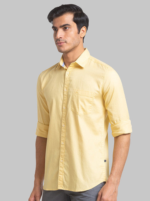 Parx Yellow Casual Shirt