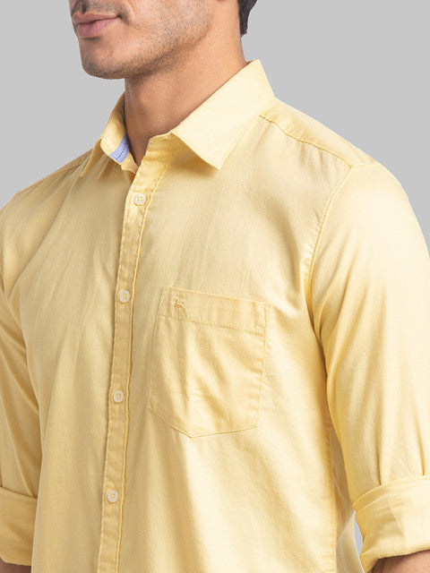 Parx Yellow Casual Shirt