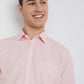 Parx Men Pink Printed Slim Fit Cotton Casual Shirt