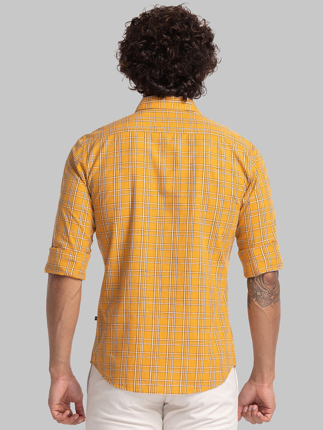 Parx Yellow Casual Shirt 