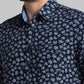 Parx Blue Casual Shirt