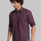 Parx Maroon Casual Shirt