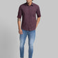 Parx Maroon Casual Shirt