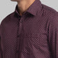 Parx Maroon Casual Shirt