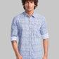 Parx Blue Casual Shirt 