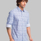 Parx Blue Casual Shirt 