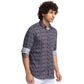 Parx Blue Casual Shirt