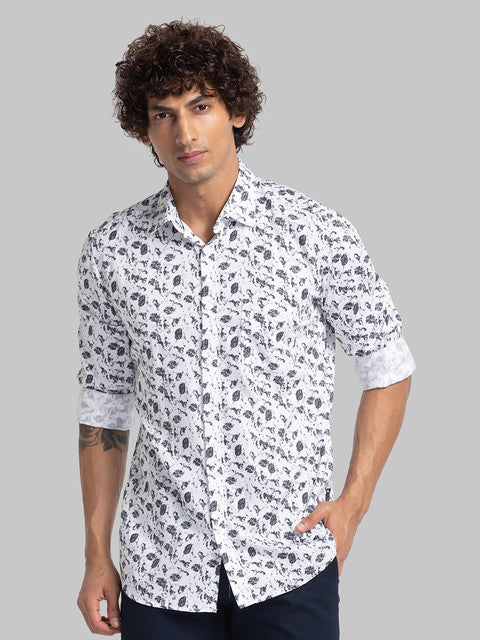 Parx Black Casual Shirt