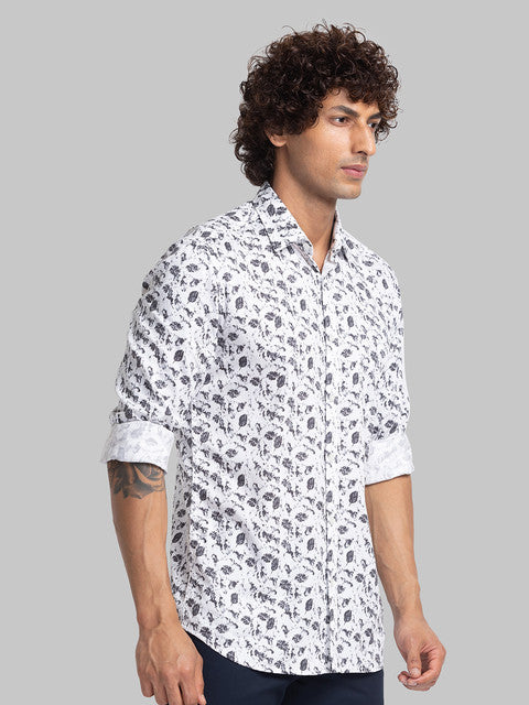 Parx Black Casual Shirt