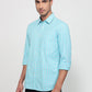Parx Blue Casual Shirt