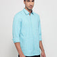 Parx Blue Casual Shirt