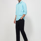 Parx Blue Casual Shirt