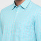 Parx Blue Casual Shirt