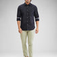 Parx Black Casual Shirt 