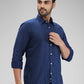 Parx Blue Casual Shirt 