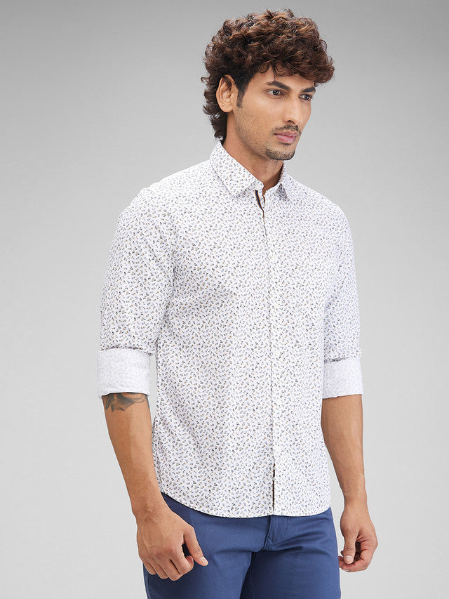 Parx White Casual Shirt 