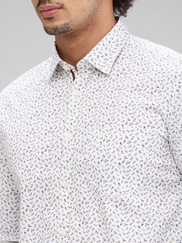 Parx White Casual Shirt 