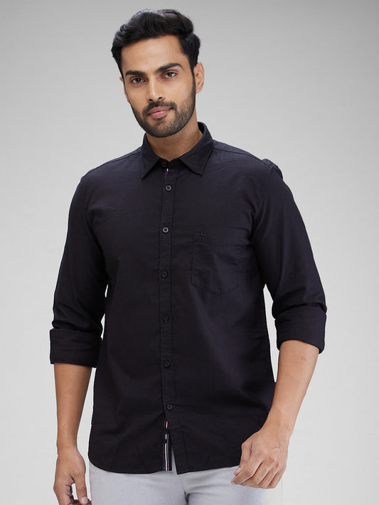 Parx Black Casual Shirt 