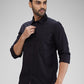 Parx Black Casual Shirt 