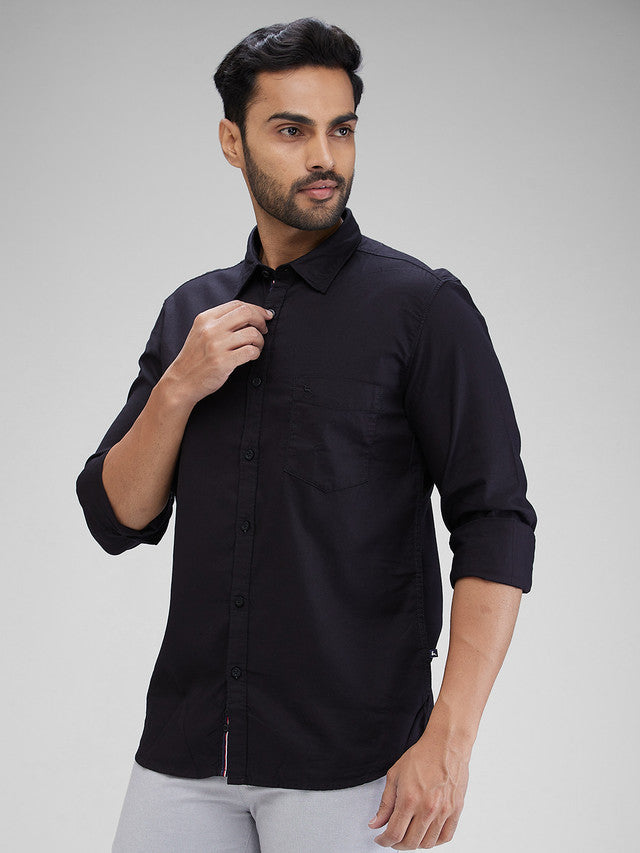 Parx Black Casual Shirt 