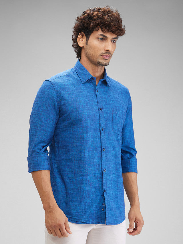 Parx Blue Casual Shirt 