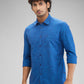 Parx Blue Casual Shirt 