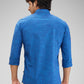 Parx Blue Casual Shirt 