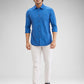 Parx Blue Casual Shirt 