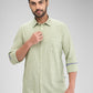 Parx Green Casual Shirt