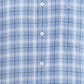 Parx Men Blue Checks Slim Fit Cotton Casual Shirt